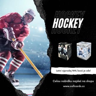 Letní výprodej NHL boxů za skvělé ceny najdete na eshopu www.collcards.cz 🏒🏒🏒 #nhl #sale #vyprodej #hokej #hokejovekarty...
